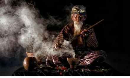 Seorang Dukun Atau Di Sebut Orang Pintar