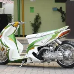 Perubahan Tampilan Motor Atau Modifikasi Beberapa Bagian