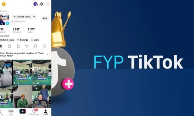 Sebuah Halaman Rekomendasi Atau FYP Pada Media