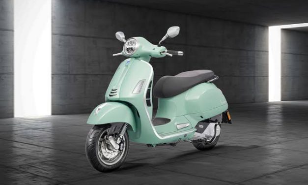 Kendaraan Zaman Modern Sebuah Vespa Canggih