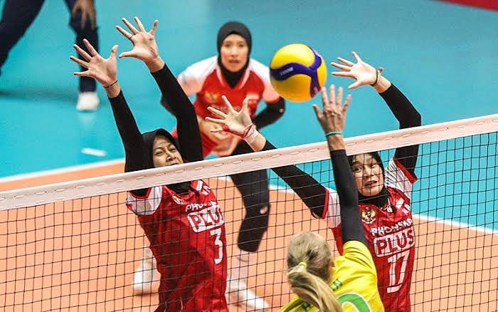 Olahraga Bola Tangan Voli Dengan Dua Regu Bermain