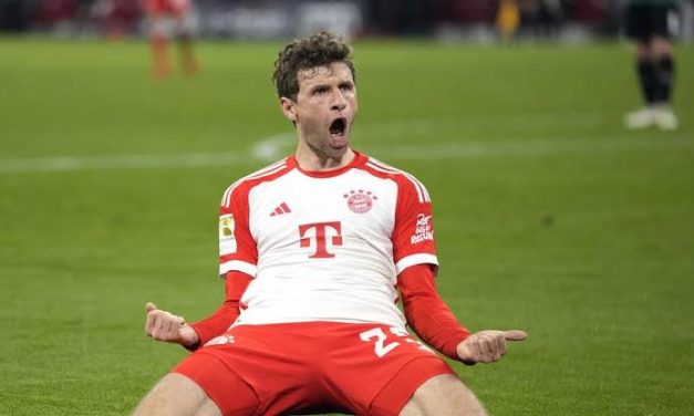 Pesepakbola Hebat Jerman Thomas Muller Di Lapangan