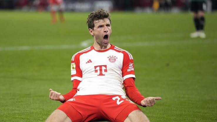 Pesepakbola Hebat Jerman Thomas Muller Di Lapangan