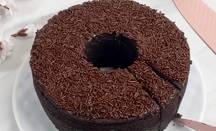 Tekstur Lembut Sebuah Bolu Atau Kue Yang Umum