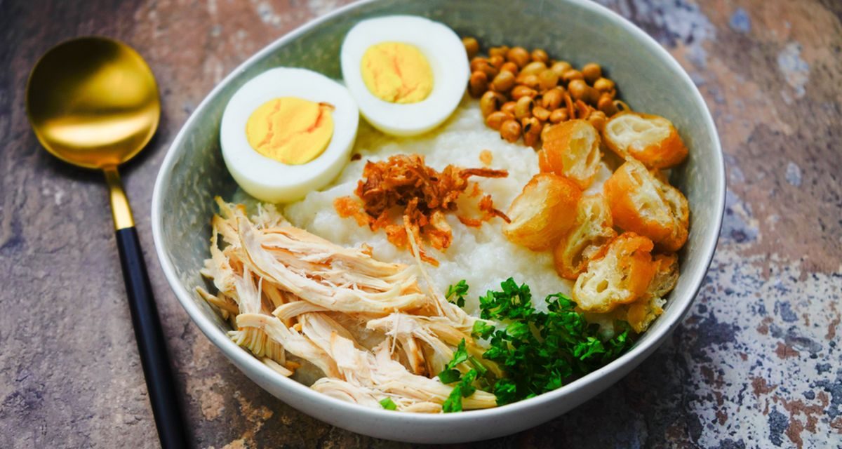 Makanan Kental Bubur Dengan Tekstur Lembutnya