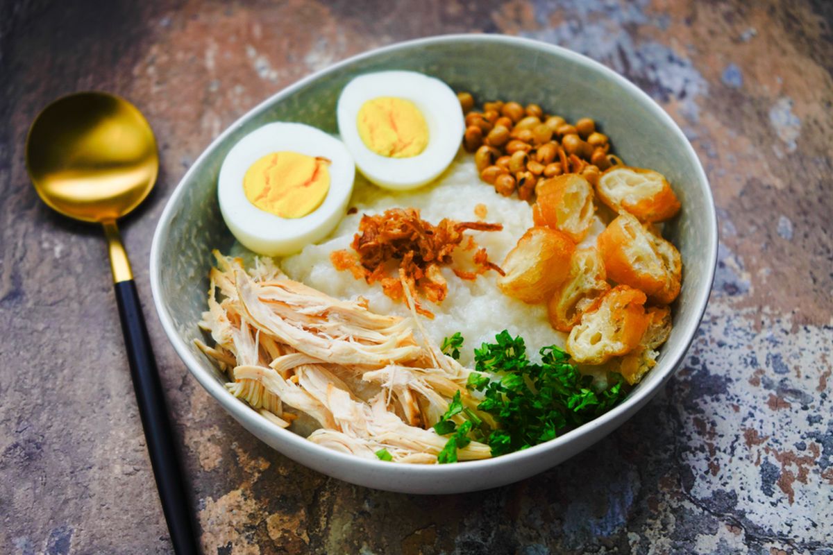 Makanan Kental Bubur Dengan Tekstur Lembutnya