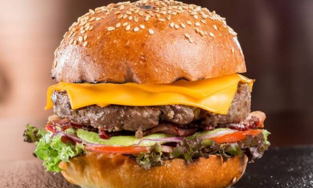 Sebuah Makanan Burger Yang Sangat Populer